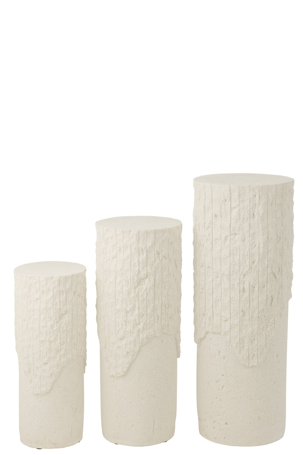 Piedestał ROCKY biały postument Śr. 30x75 cm J - LINE