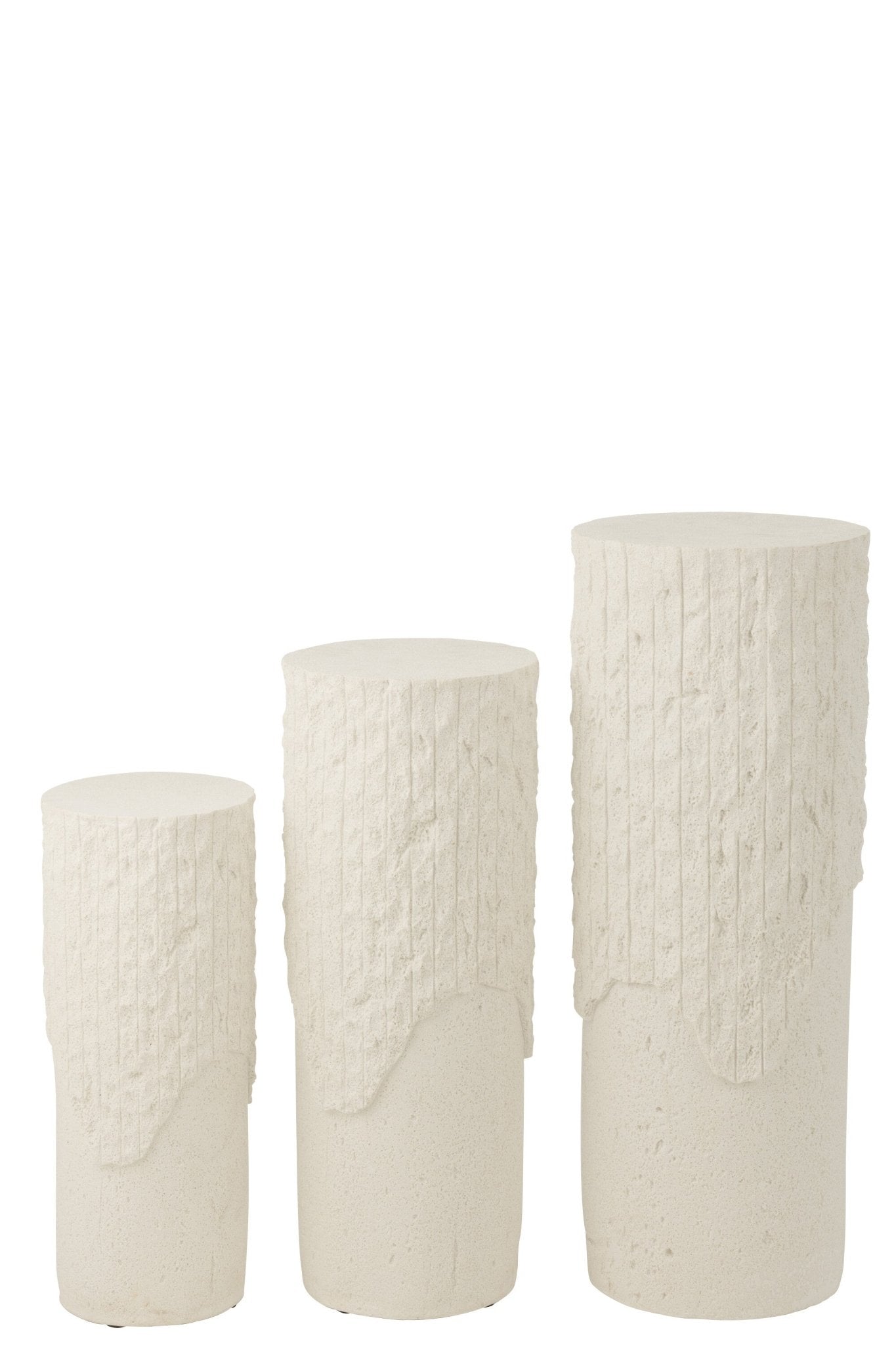 Piedestał ROCKY biały postument Śr. 30x75 cm J - LINE