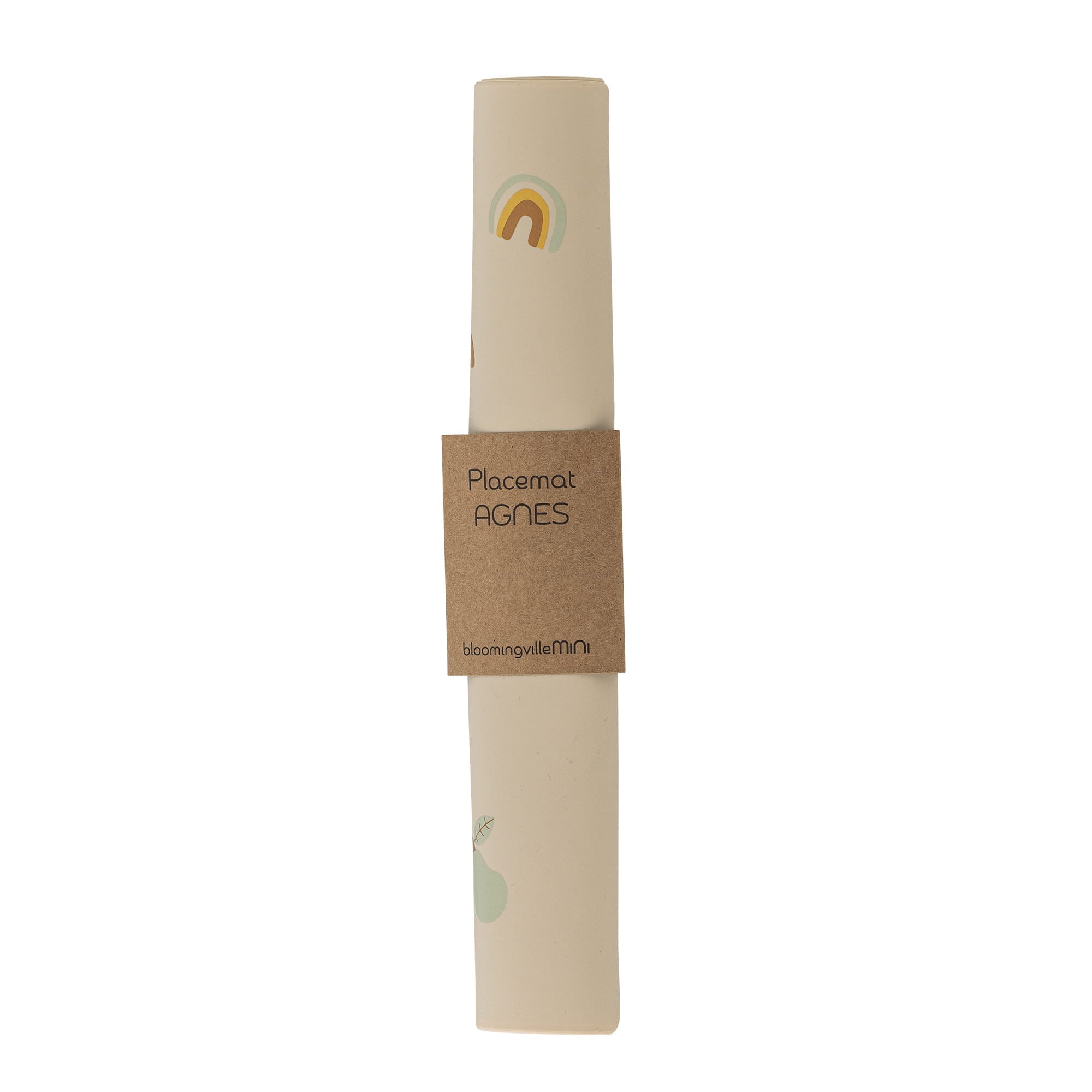 Podkładka mata pod talerz dziecięca Agnes naturalny Silikon Bloomingville Mini