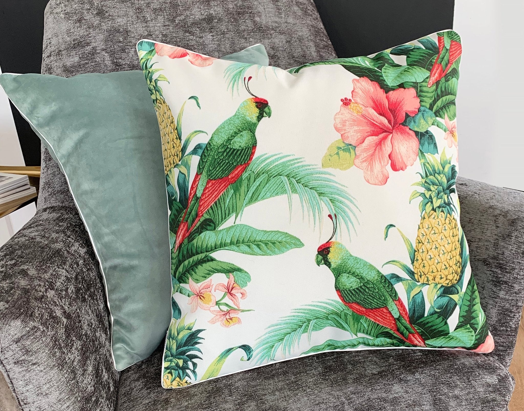 Poduszka Bahamas Ananas z motywem tropikalnym THE HOMECEPT