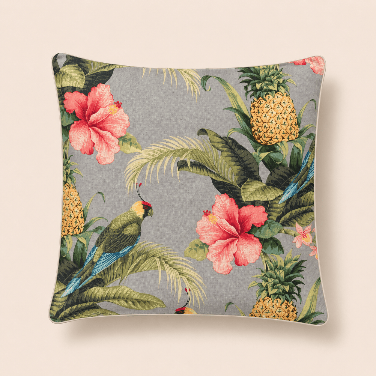 Poduszka Bahamas Ananas z motywem tropikalnym THE HOMECEPT