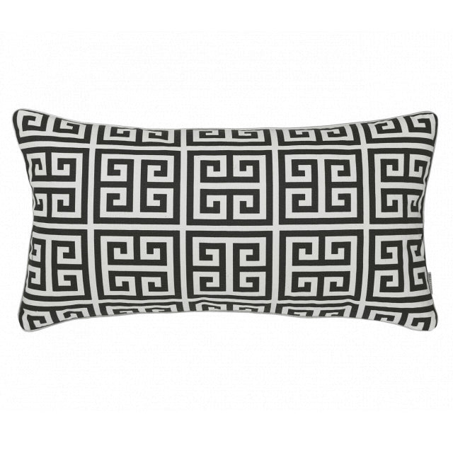 Poduszka dekoracyjna Greek Black THE HOMECEPT