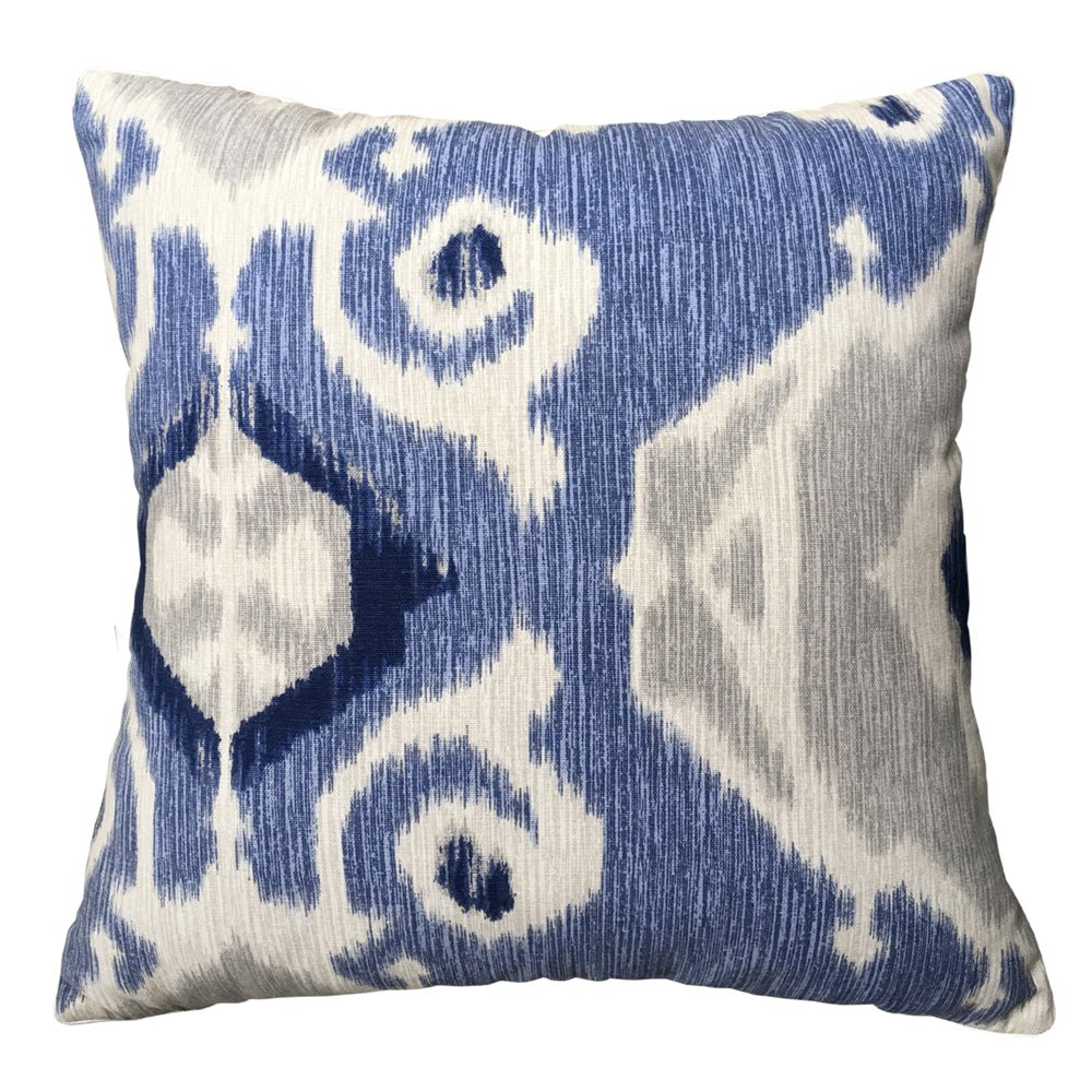 Poduszka dekoracyjna Ikat Blue THE HOMECEPT