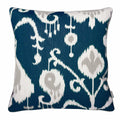 Poduszka dekoracyjna Ikat granatowa 45x45cm THE HOMECEPT