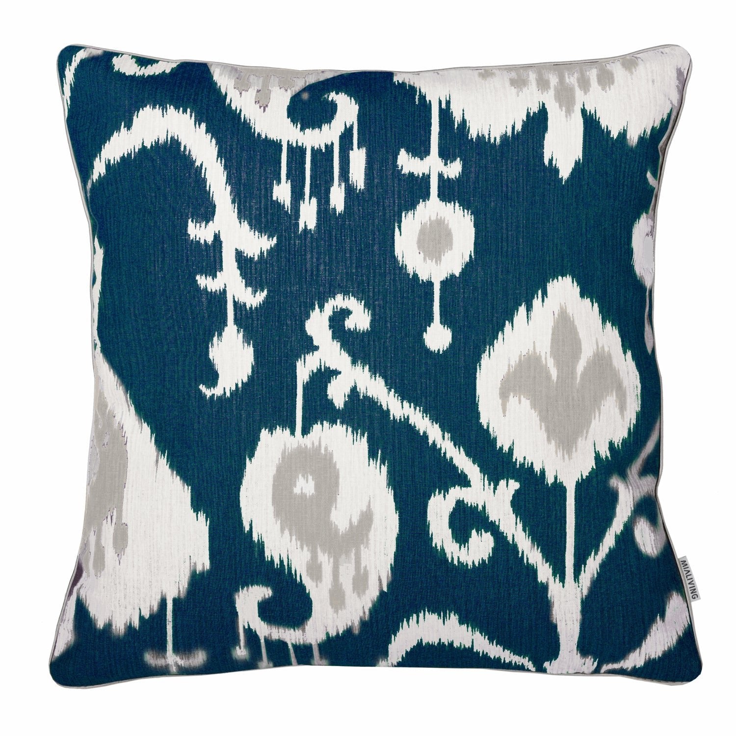 Poduszka dekoracyjna Ikat granatowa 45x45cm THE HOMECEPT
