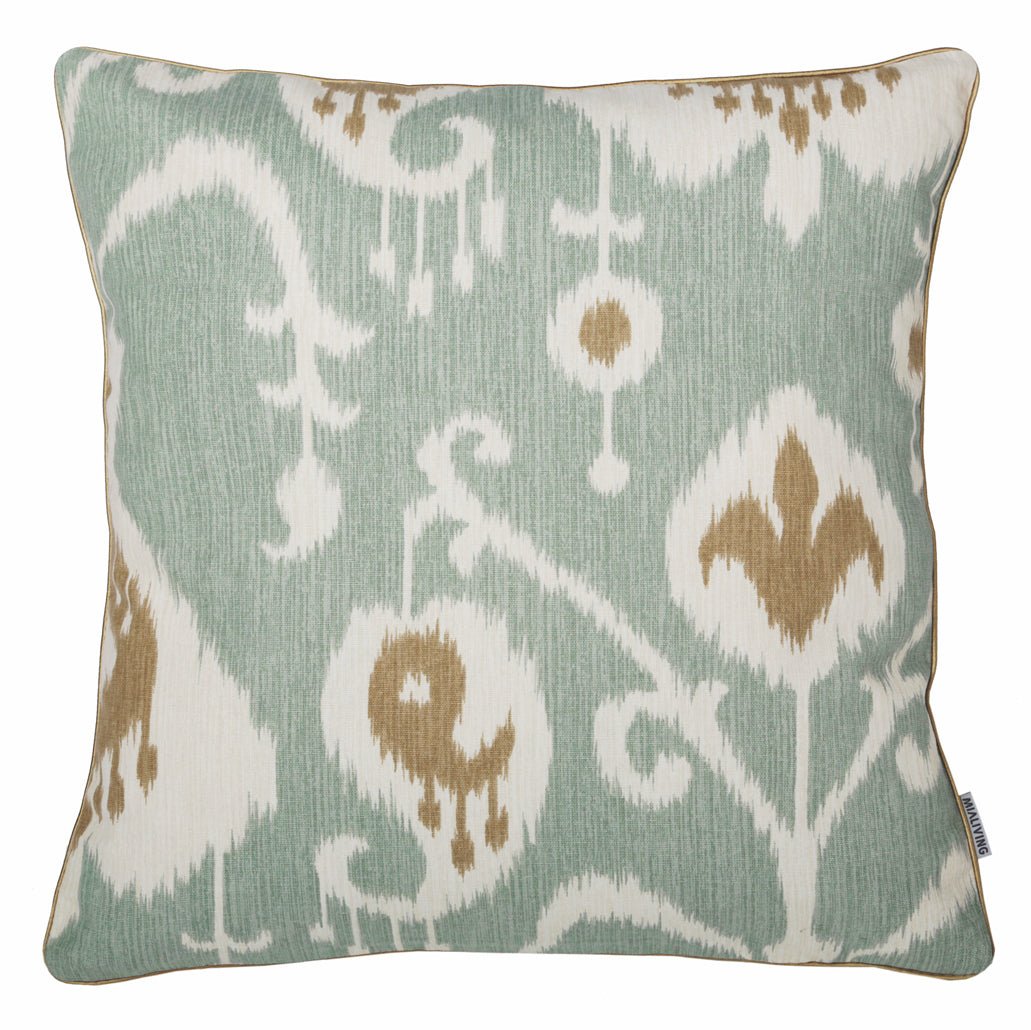 Poduszka dekoracyjna Ikat Mint THE HOMECEPT