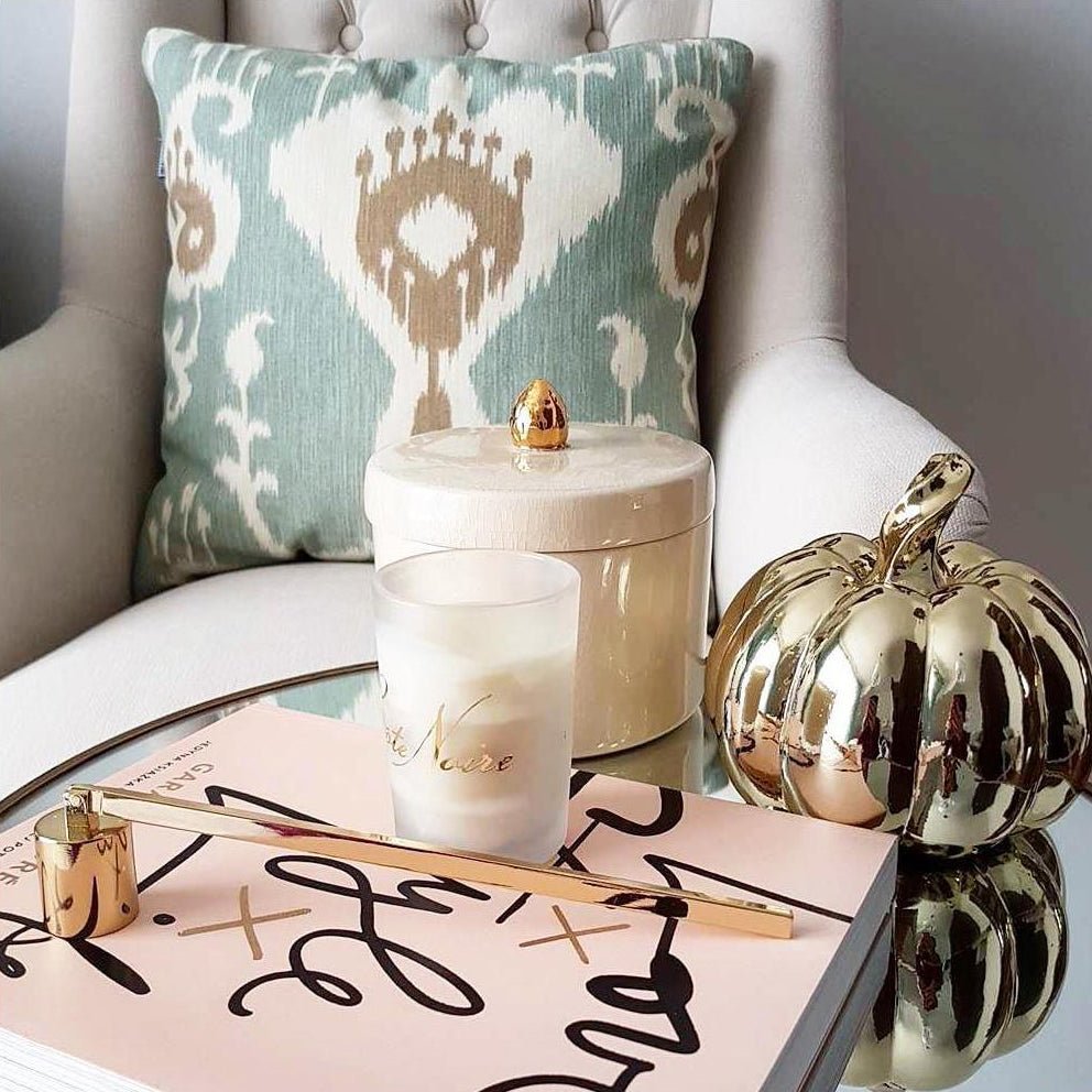 Poduszka dekoracyjna Ikat Mint THE HOMECEPT