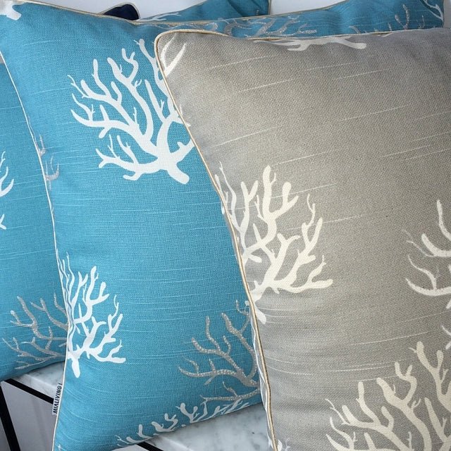 Poduszka dekoracyjna koralowiec Coral Grey THE HOMECEPT