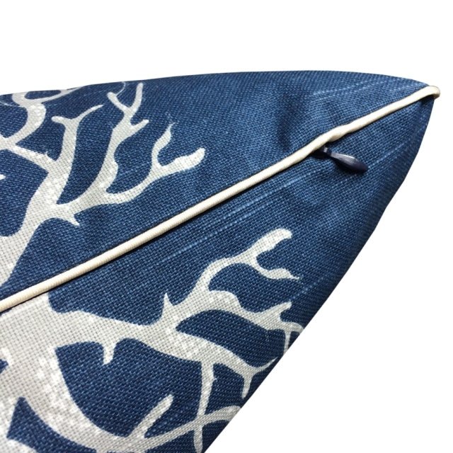 Poduszka dekoracyjna koralowiec Coral Navy THE HOMECEPT