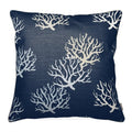 Poduszka dekoracyjna koralowiec Coral Navy THE HOMECEPT