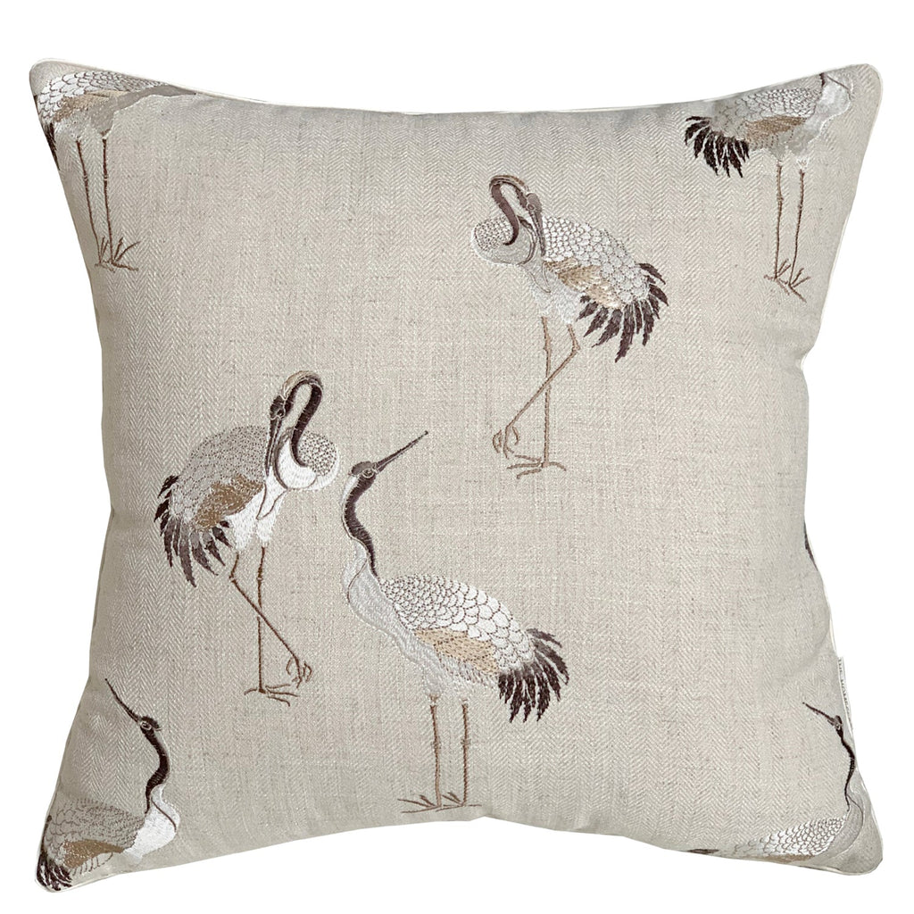 Poduszka Heron haft czaple THE HOMECEPT