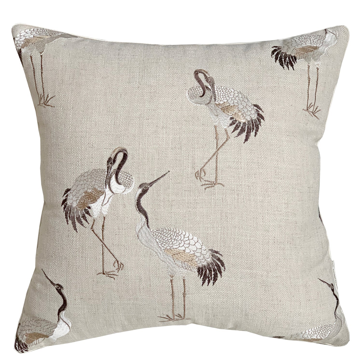 Poduszka Heron haft czaple THE HOMECEPT