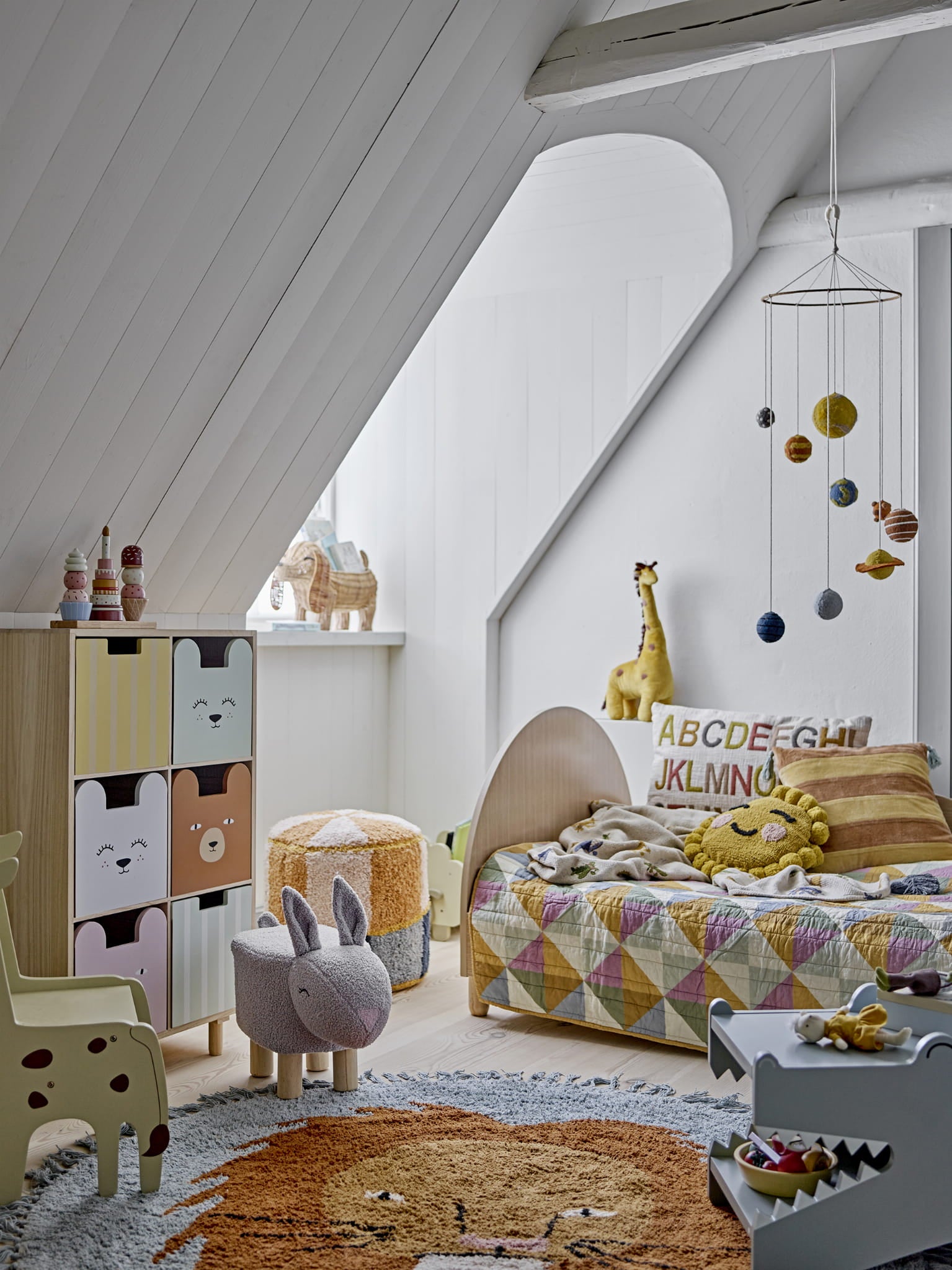 Poduszka Lexi naturalny Bawełna Bloomingville Mini
