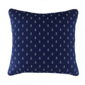 Poduszka Portofino granatowa w kotwice 45x45cm THE HOMECEPT