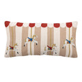 Poduszka świąteczna MERRY - GO - ROUND karuzela 60x30 cm Bloomingville