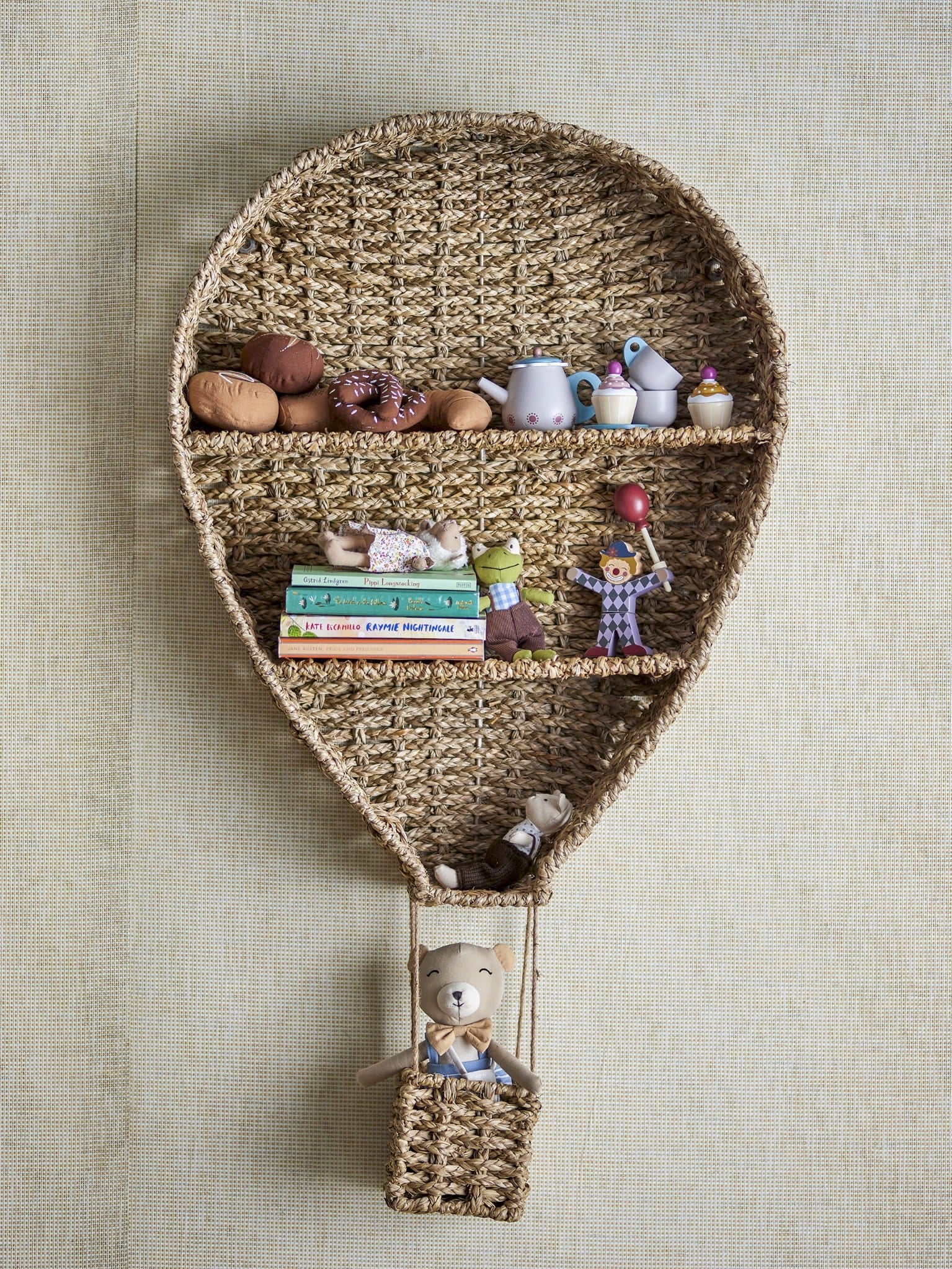 Półka Ditter naturalny Trawa morska Bloomingville Mini