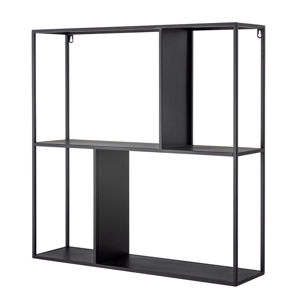 Półka Mack czarna metalowa Bloomingville