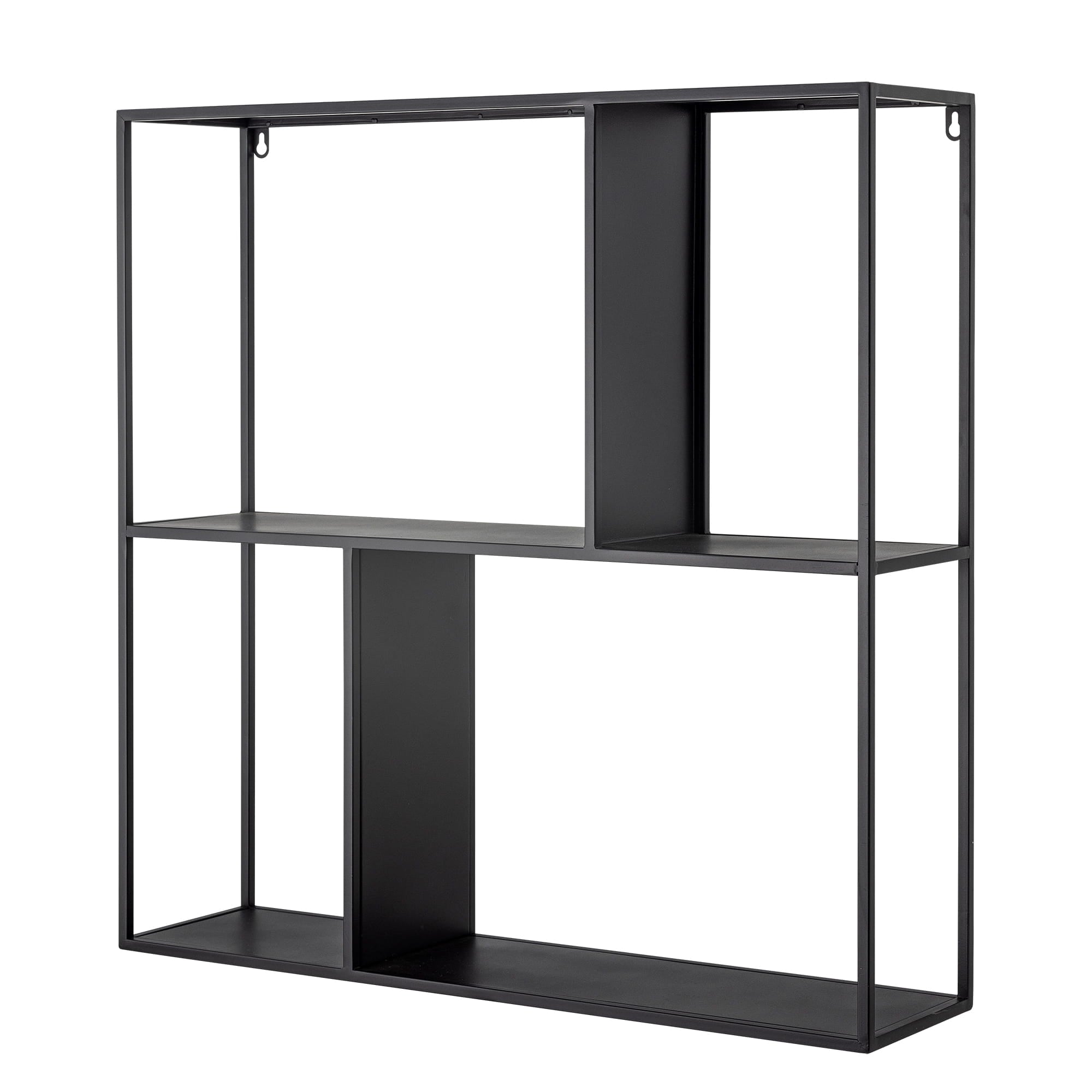 Półka Mack czarna metalowa Bloomingville