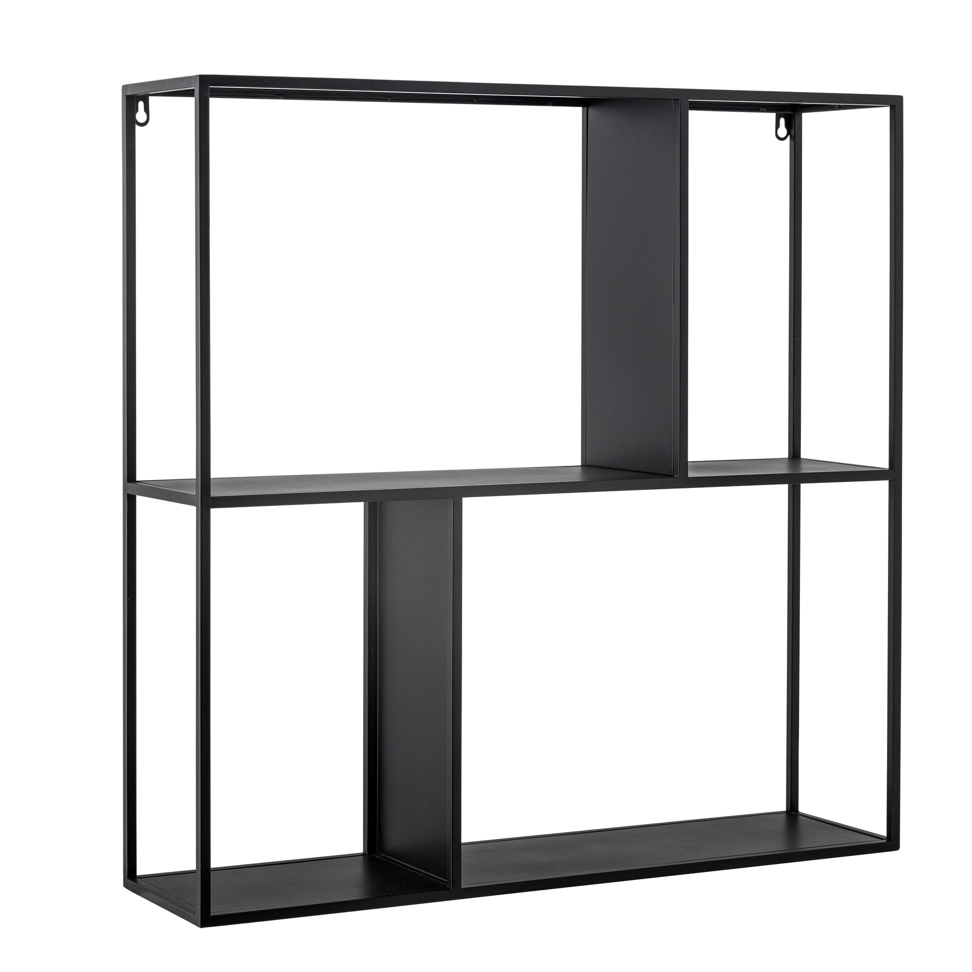 Półka Mack czarna metalowa Bloomingville