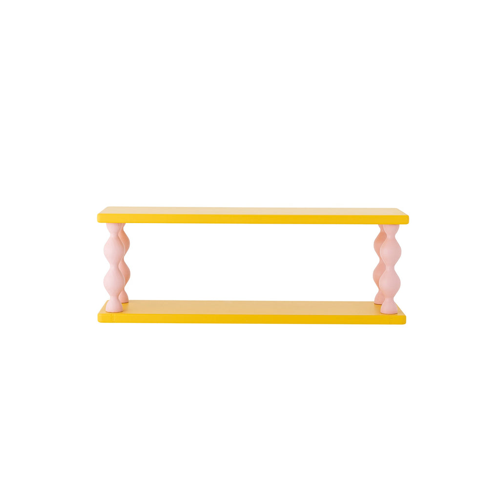 Półka ścienna Bibiola żółta 60 cm Bloomingville Mini