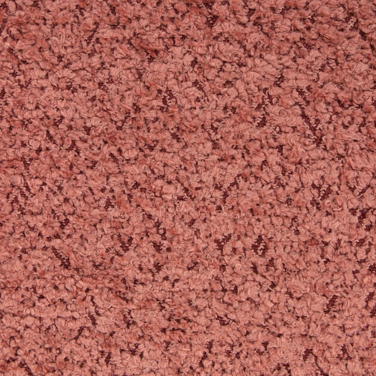 Puf boucle Lomos brudny róż 46x44x41 cm Zago