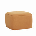 Pufa Cube pomarańczowa 57x57xh39cm Hübsch