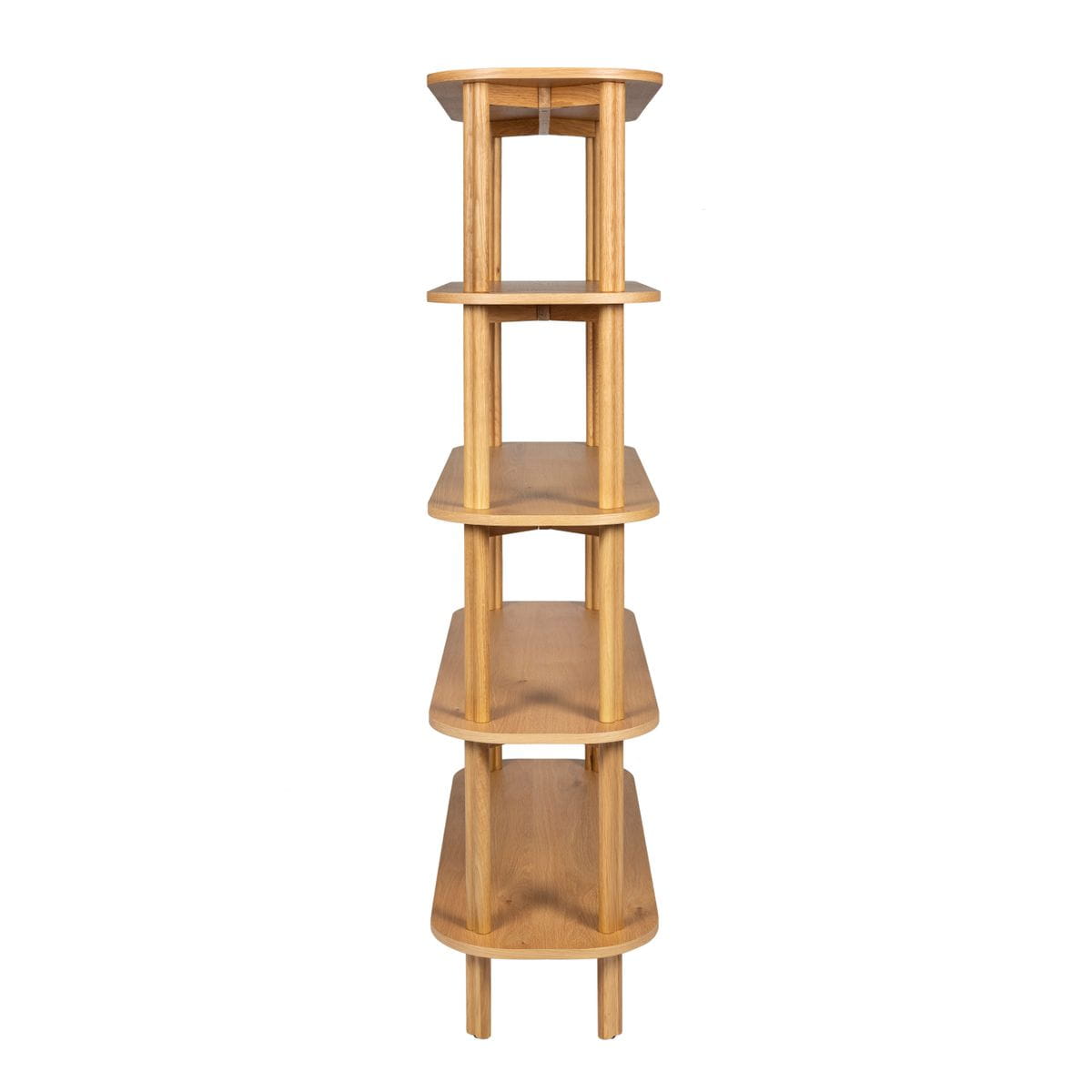 Regał SIROCCO z naturalnego dębu 170x110x40 cm Zago