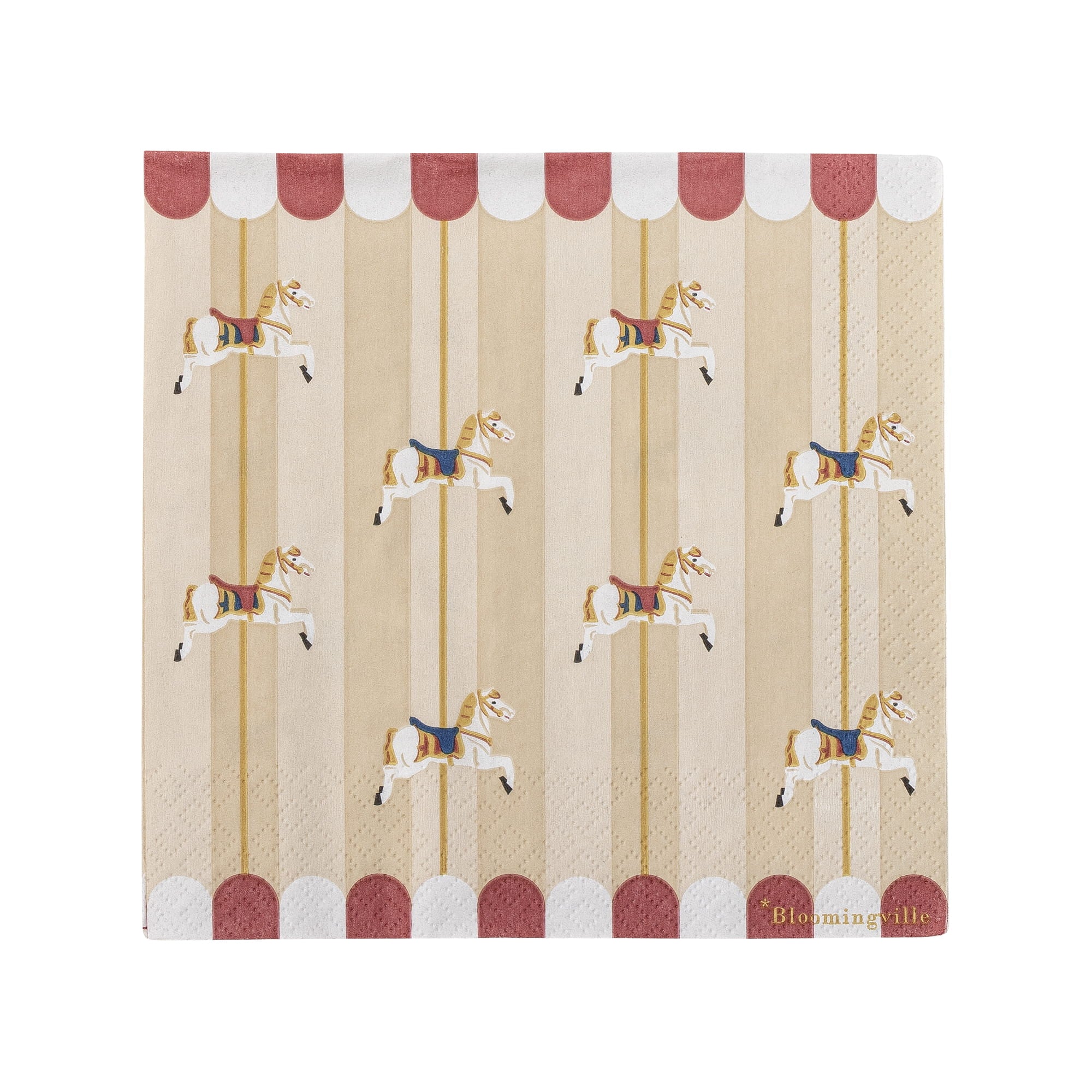 Serwetki papierowe Merry Go Round 33x33 cm 20 szt. Bloomingville