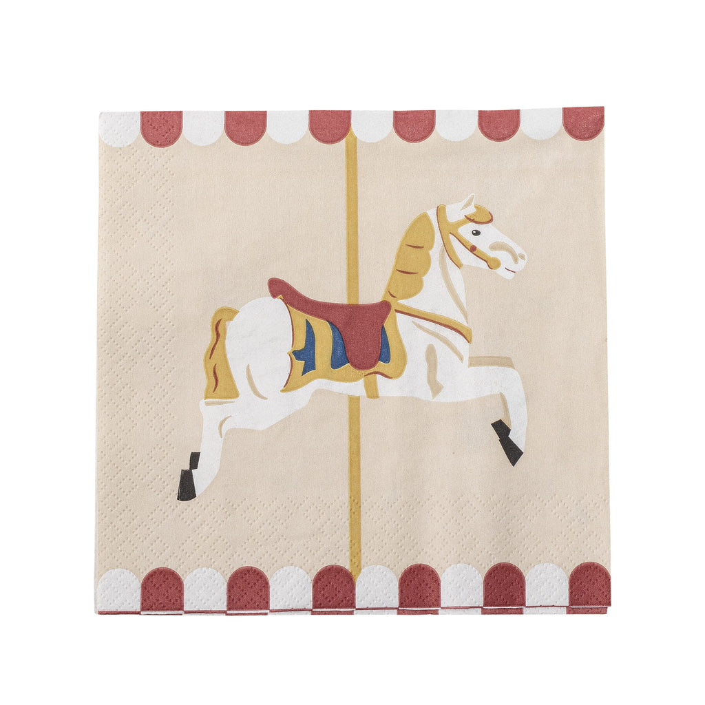 Serwetki papierowe Merry Go Round 33x33 cm 20 szt. Bloomingville
