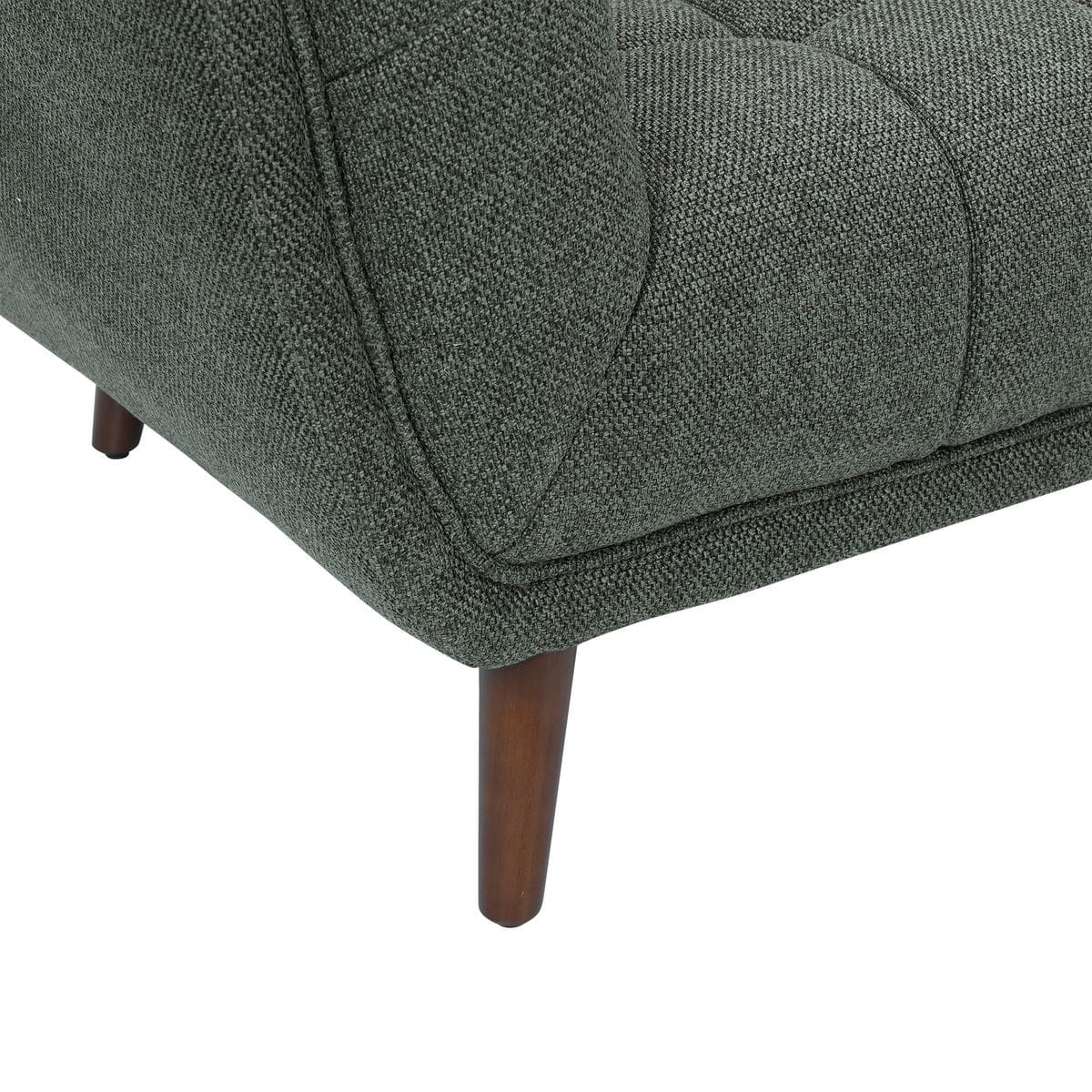 Sofa Beryl 2 - osobowa khaki zielony 164 cm Zago