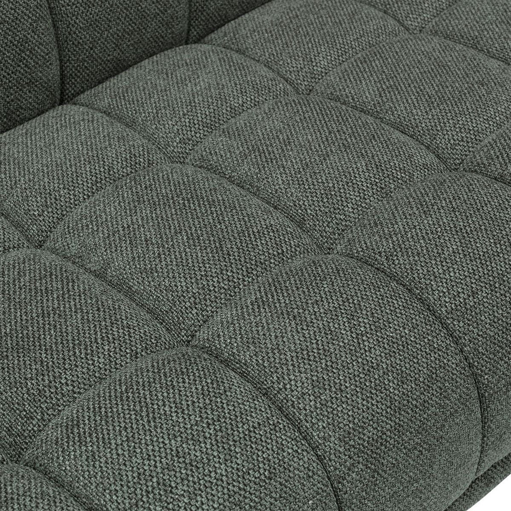 Sofa Beryl 2 - osobowa khaki zielony 164 cm Zago