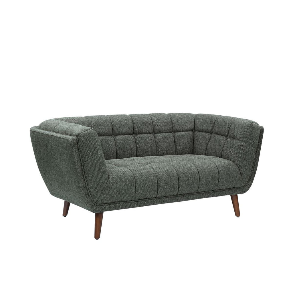 Sofa Beryl 2 - osobowa khaki zielony 164 cm Zago