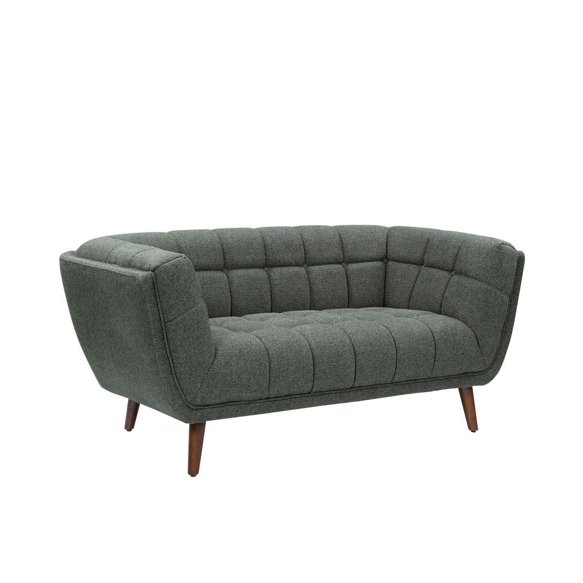 Sofa Beryl 2 - osobowa khaki zielony 164 cm Zago