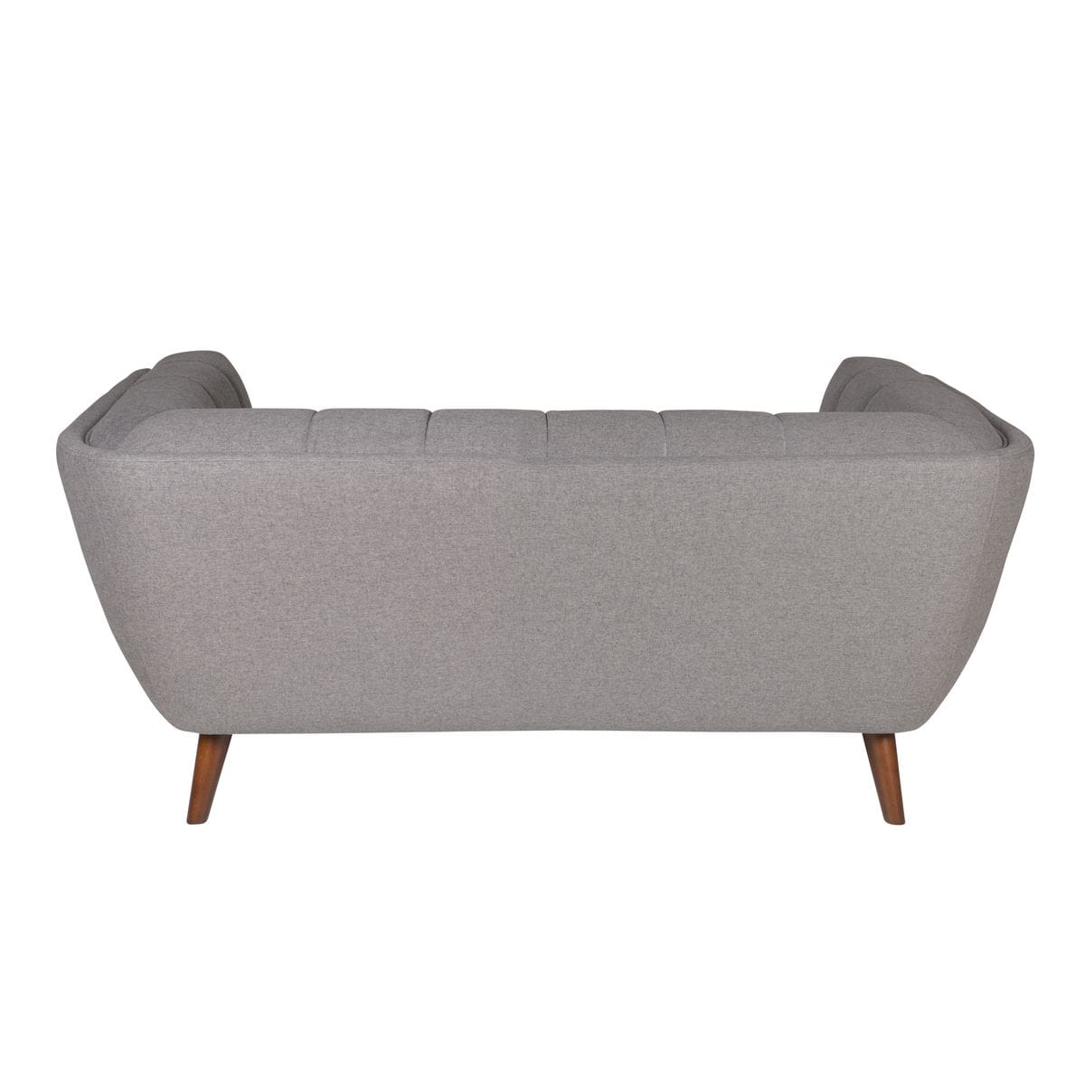 Sofa Beryl 2 - osobowa pikowana szary 164 cm Zago