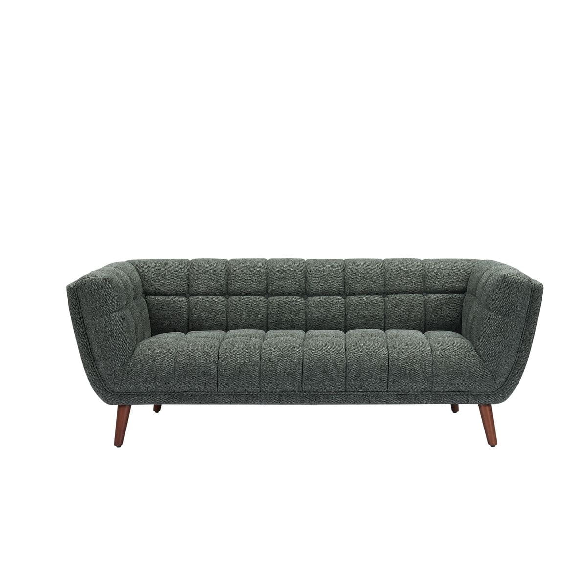 Sofa Beryl 3 - osobowa khaki zielony 202 cm Zago
