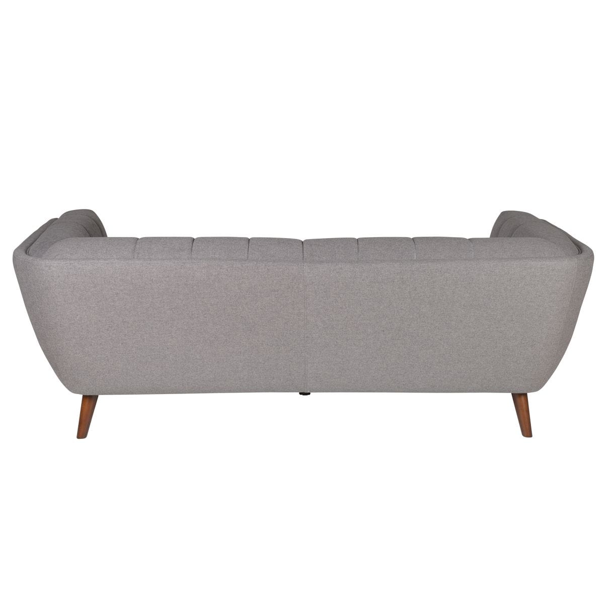 Sofa Beryl 3 - osobowa pikowana szara 202 cm Zago
