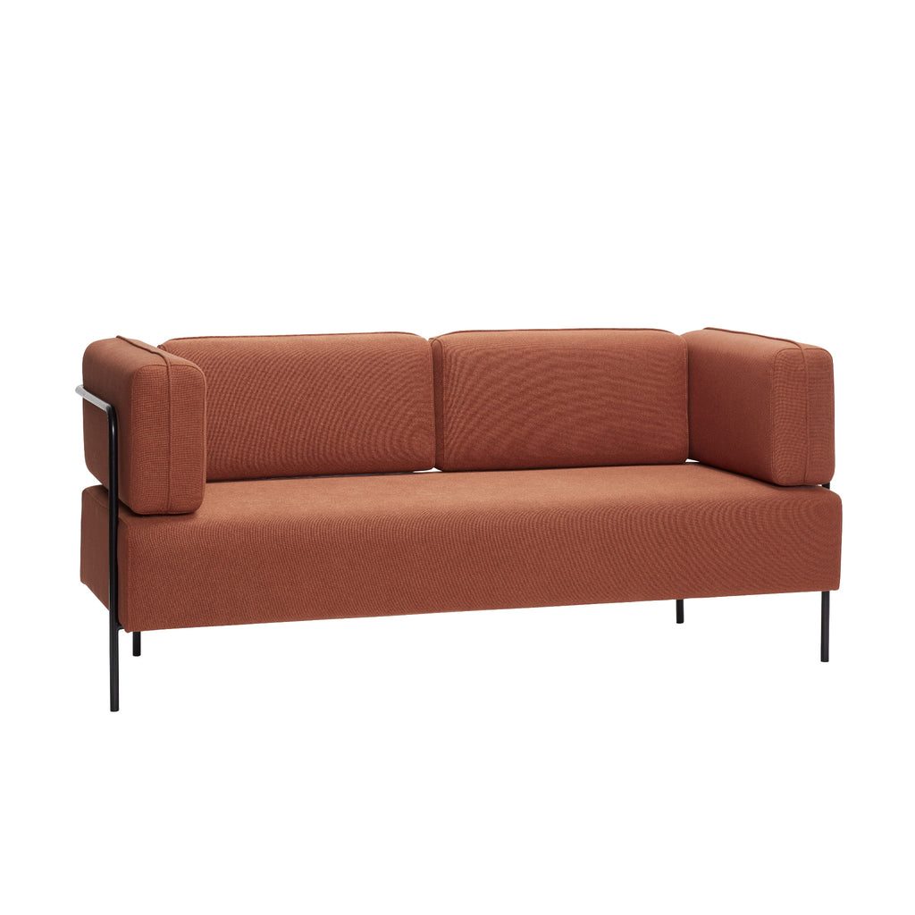 Sofa Block bordowa 189x78xh81cm Hübsch