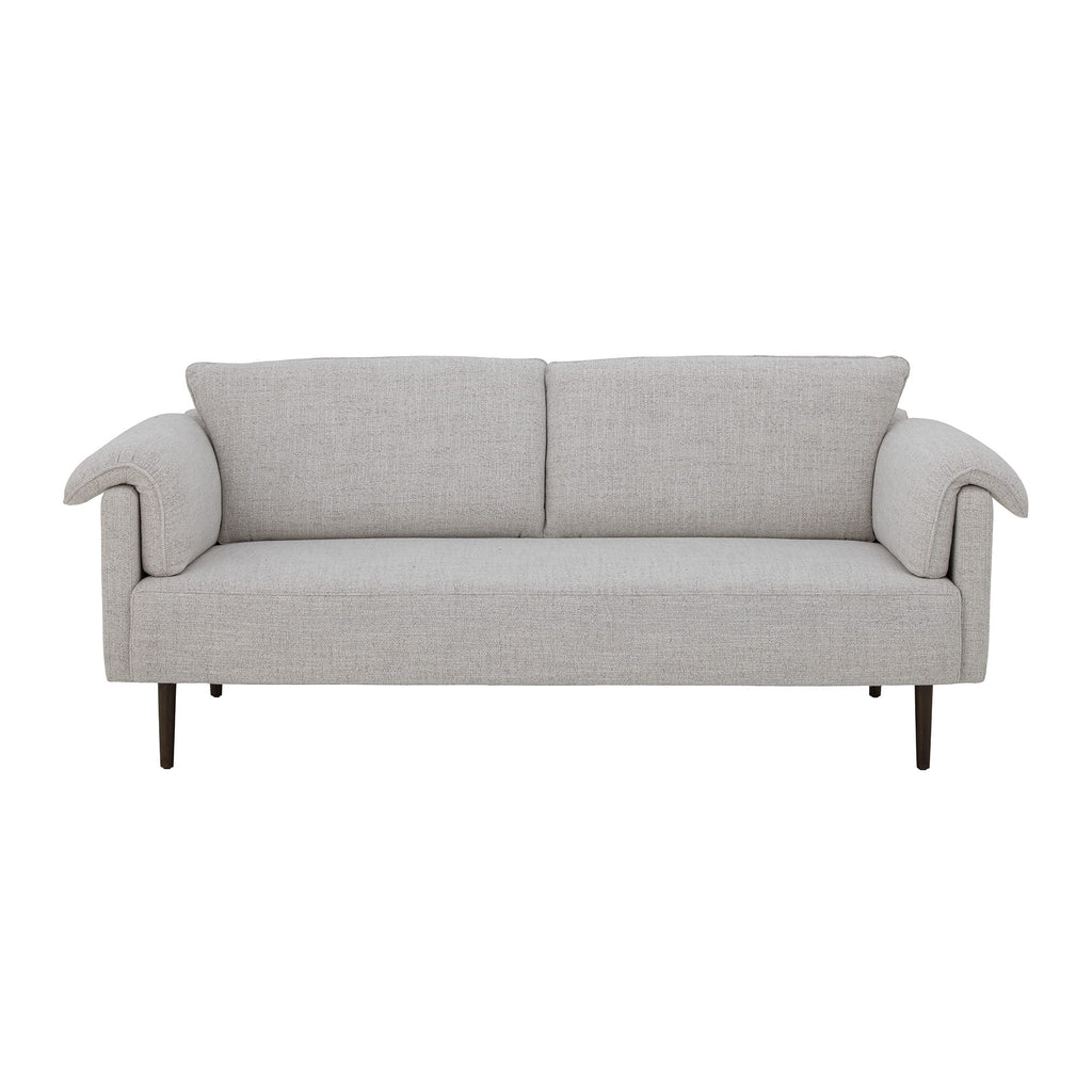 Sofa Chesham biała poliester Bloomingville
