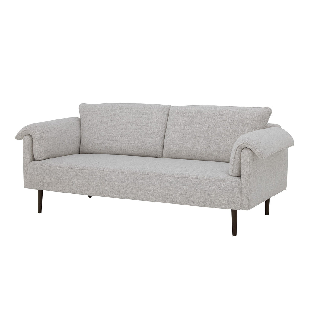 Sofa Chesham biała poliester Bloomingville