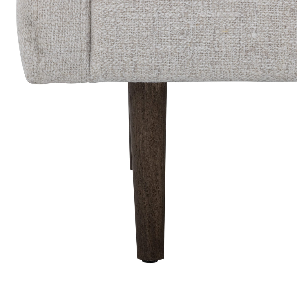 Sofa Chesham biała poliester Bloomingville