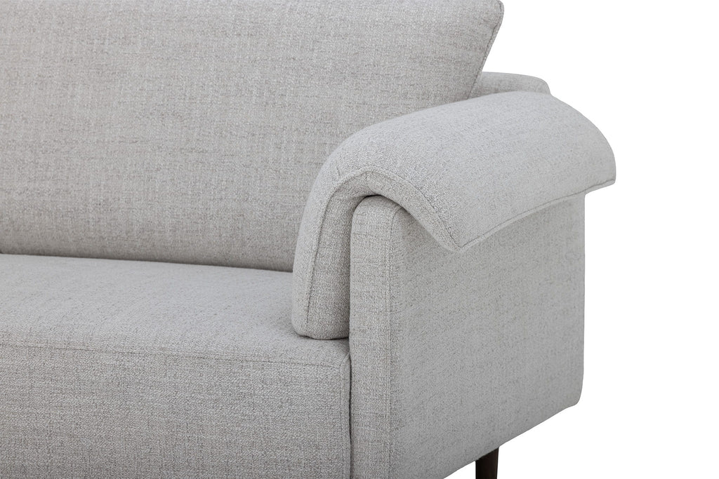Sofa Chesham biała poliester Bloomingville