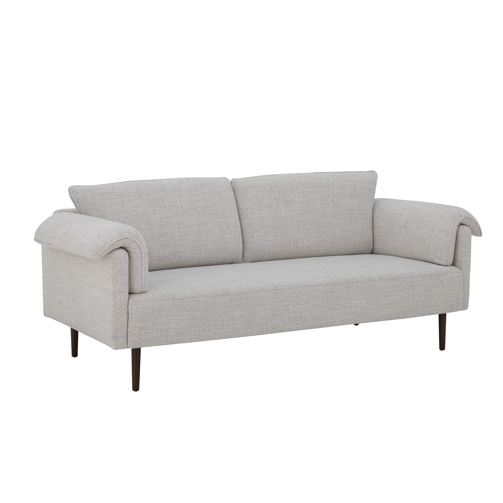Sofa Chesham biała poliester Bloomingville