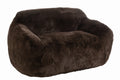 SOFA CUTIE POLIESTER BRĄZOWA L J - LINE