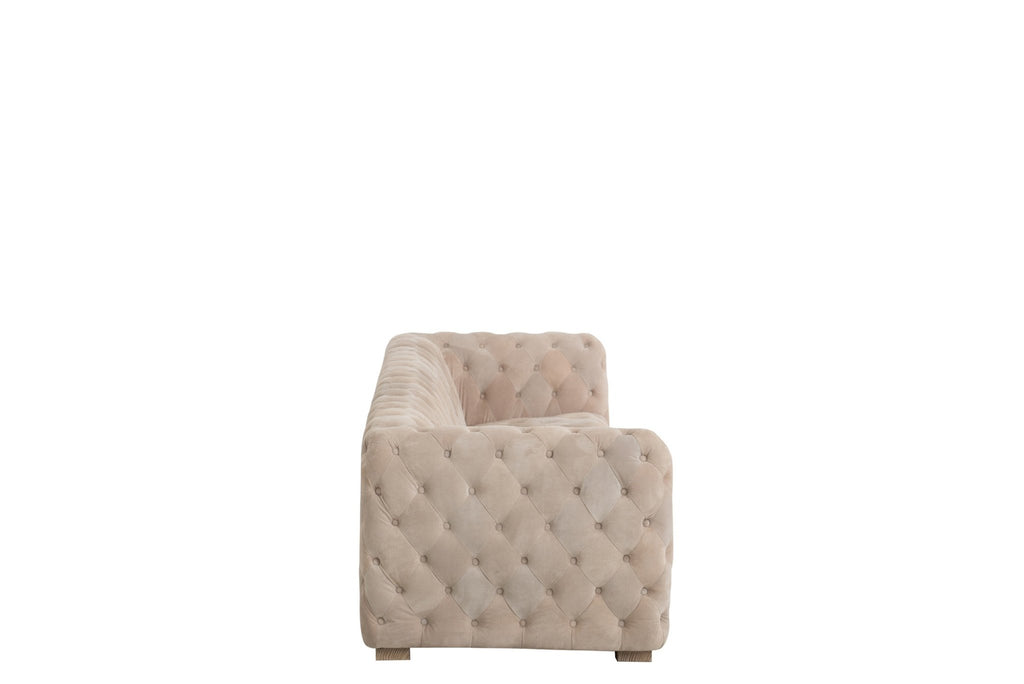 Sofa Maison zamszowa pikowana J - LINE
