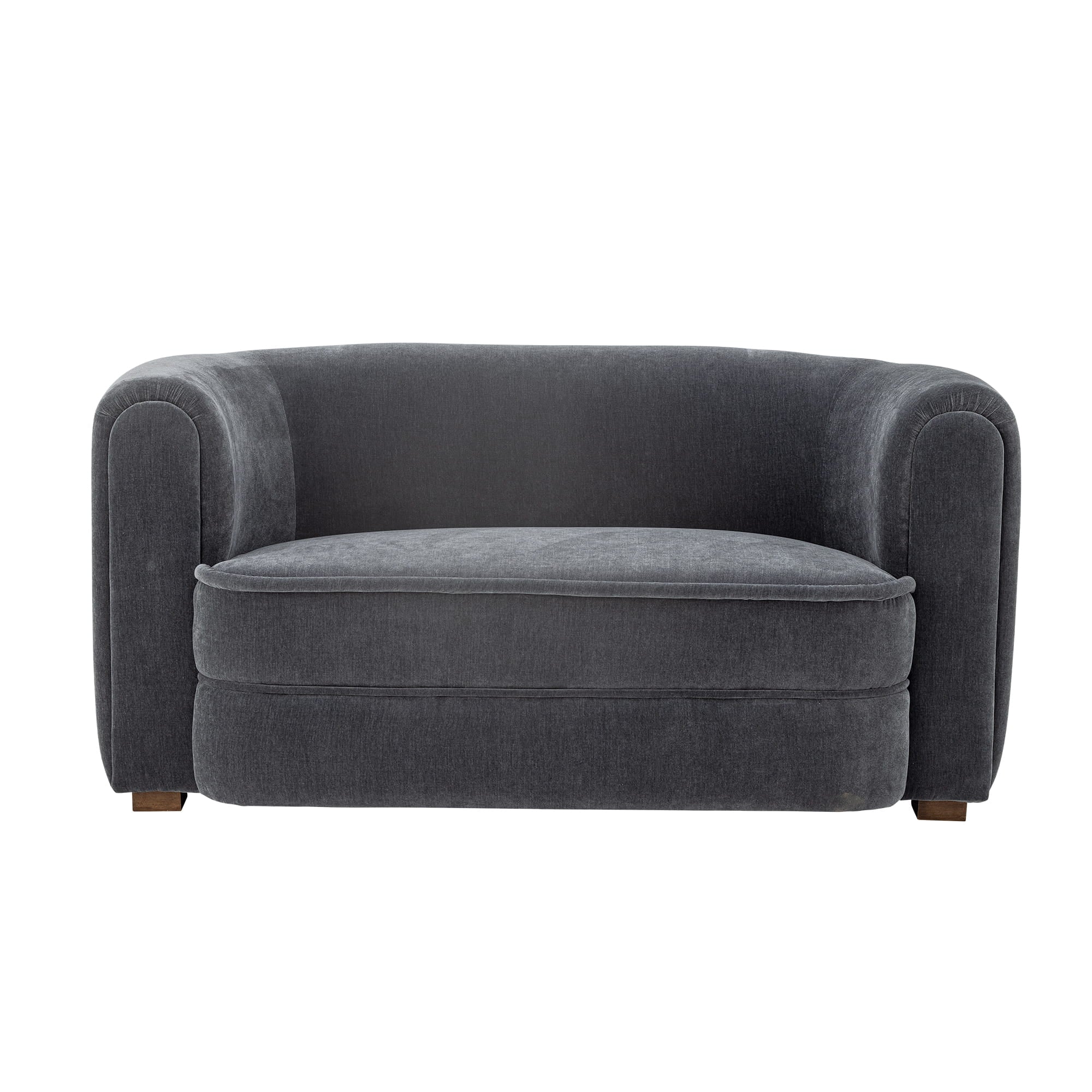 Sofa Malala niebieska poliester z recyklingu Bloomingville