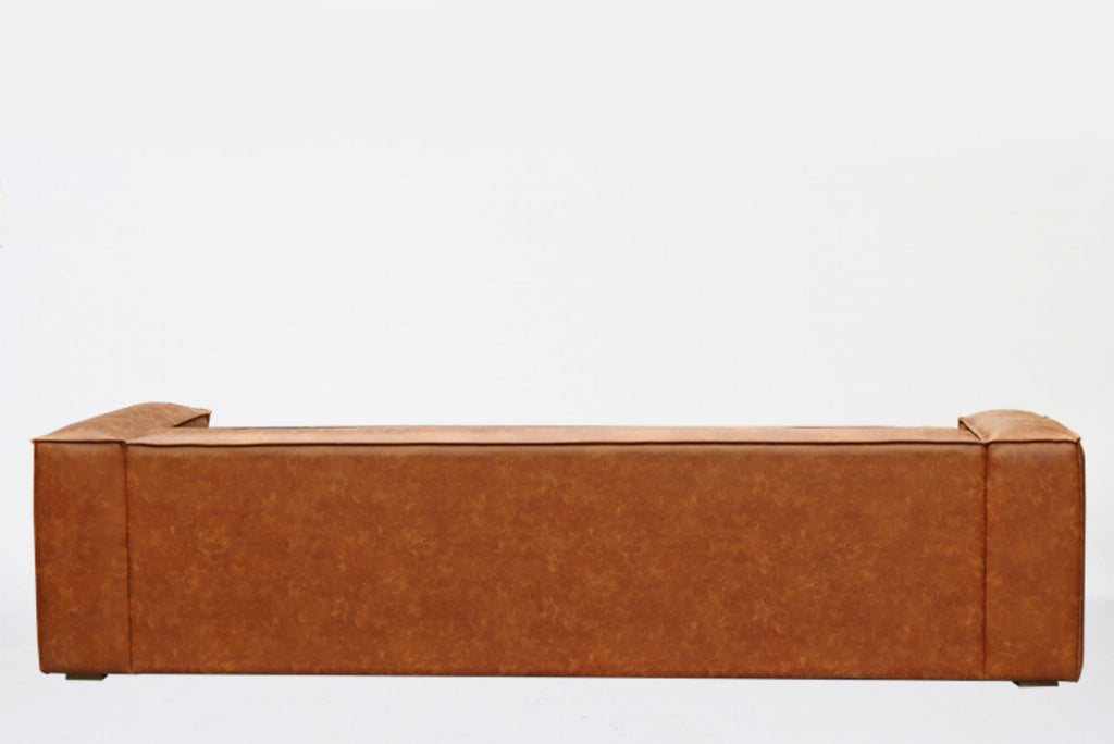 Sofa MODERNA 4 - osobowa 280 cm koniakowa J - LINE