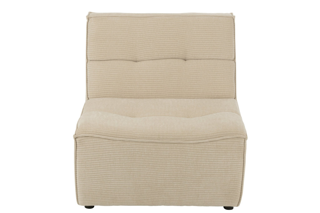 Sofa MONNO moduł beżowy sztruks 98x83x83 cm J - LINE
