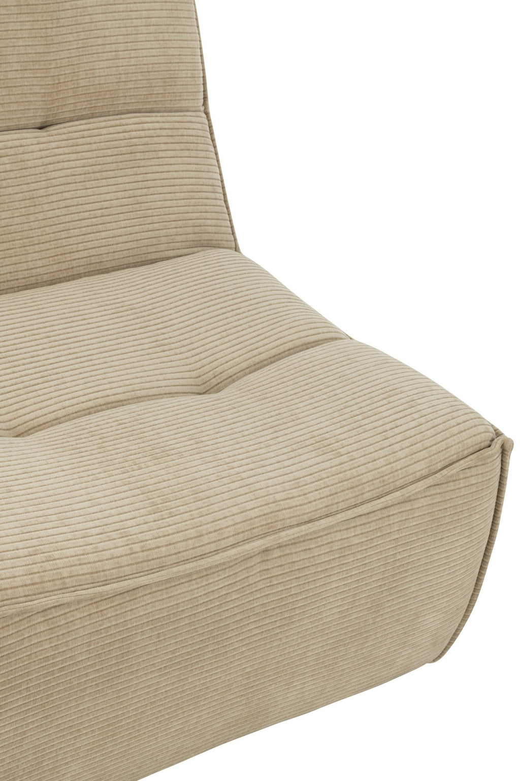 Sofa MONNO moduł ciemny beż sztruks 98x83x83 cm J - LINE