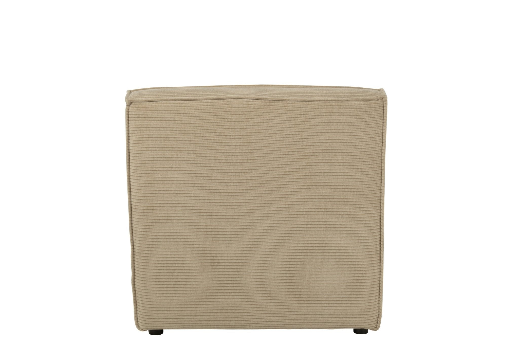 Sofa MONNO moduł ciemny beż sztruks 98x83x83 cm J - LINE
