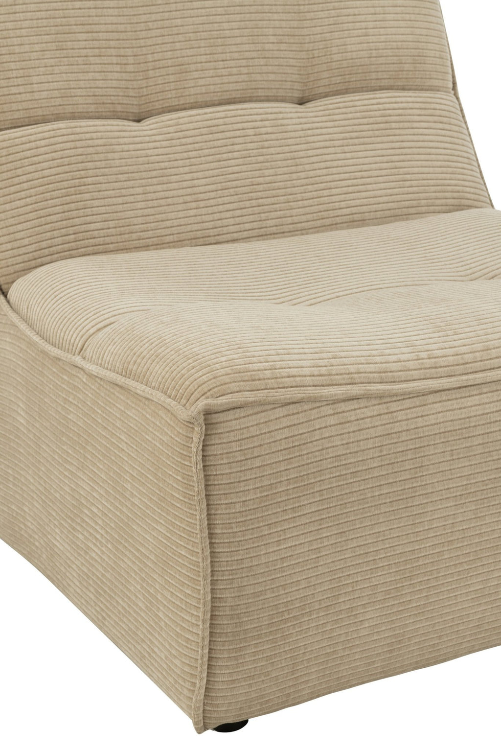 Sofa MONNO moduł ciemny beż sztruks 98x83x83 cm J - LINE